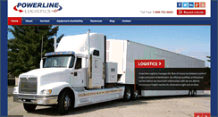 Desktop Screenshot of powerlinelogistics.com